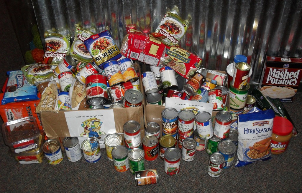 food drive photos